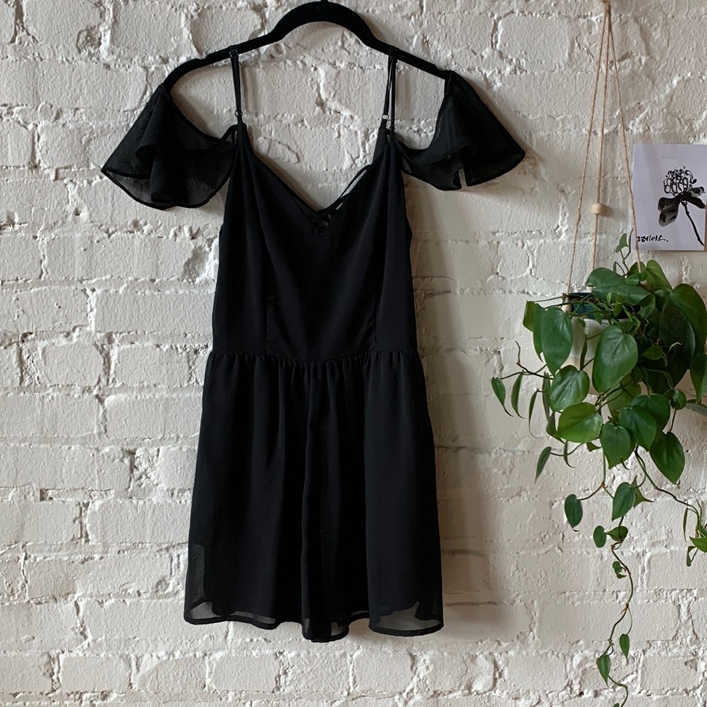 Off the Shoulder Romper